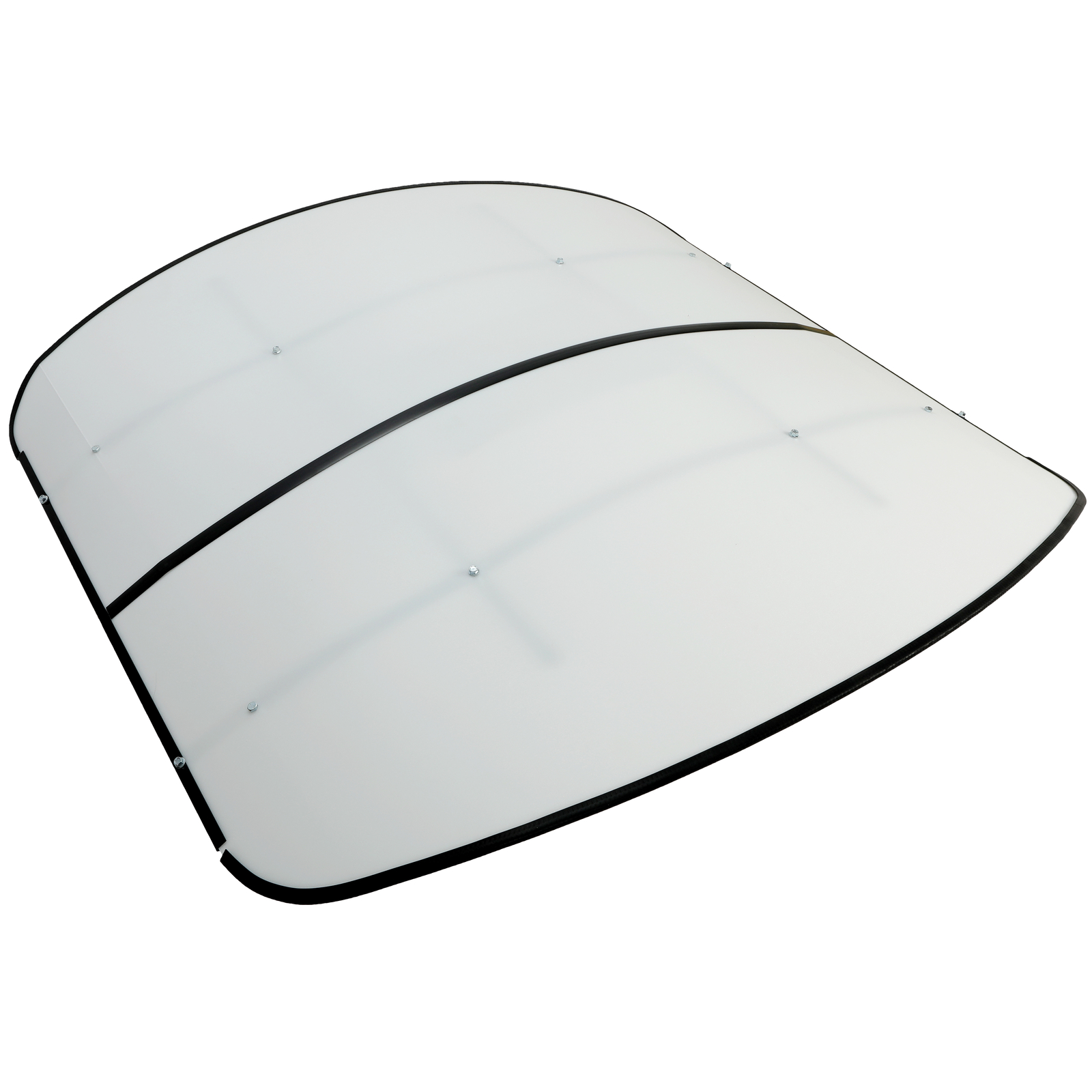 White Tuff Top Tractor Canopy For ROPS 52″ X 52″ w/ Mounting Accessories