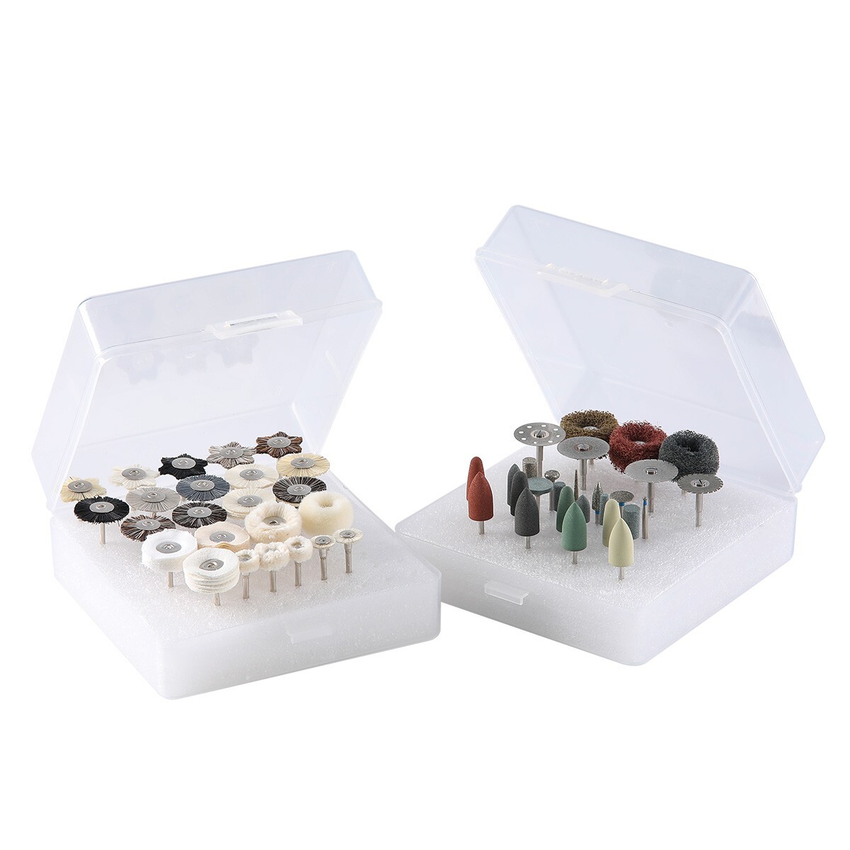 51pcs Dental Lab Polishing Burs Kit HP 2.35mm for Composite Ceramic Polishing US