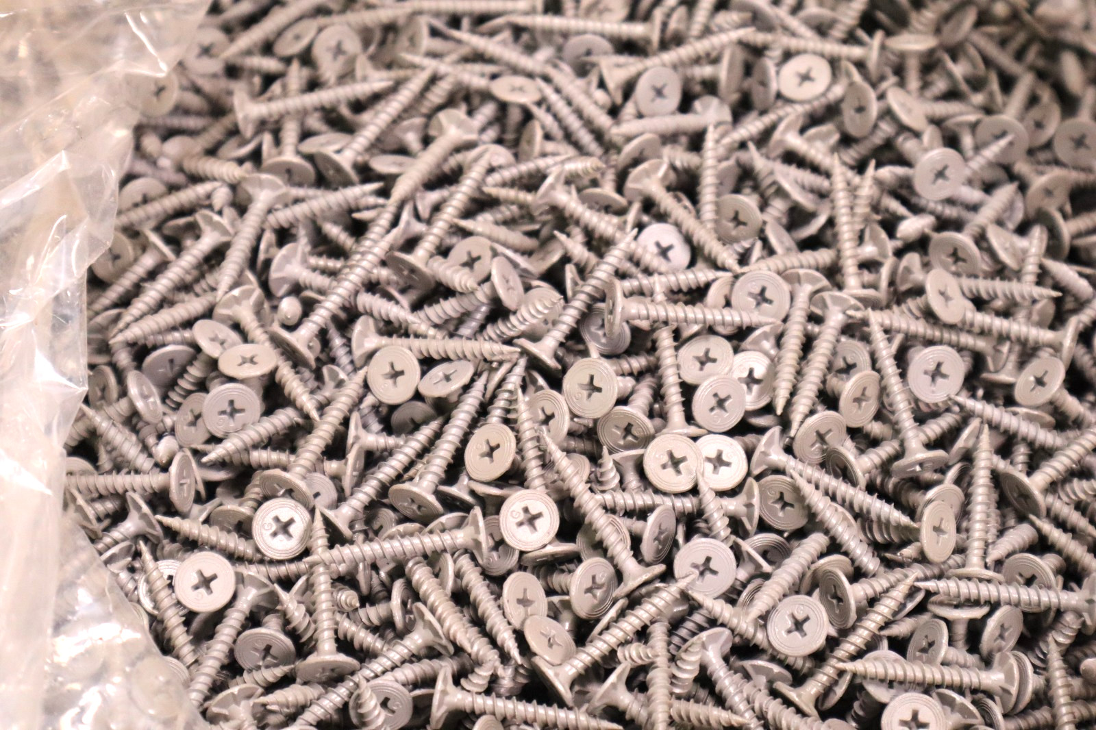 Grabber #8 x 1 1/4 in Phillips Flat Wafer Head, Cement Board Screws, 5000