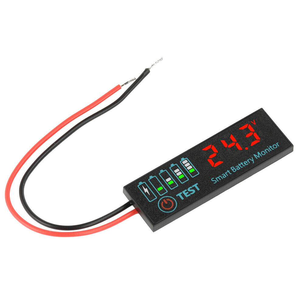 2X DC7-55V Lithium Battery Level Indicator Tester LED Voltage Power Monitor new