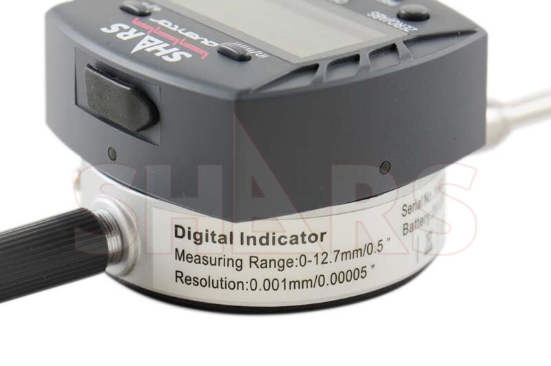Shars Aventor 0.5″/12.7mm .0005″/ .01mm Resolution Electronic Indicator IP54 P]