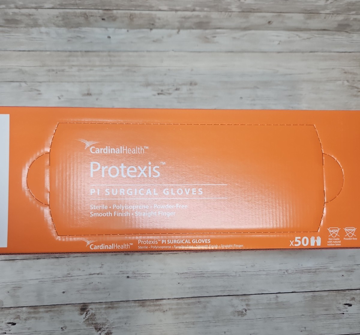 Protexis PI Surgical Gloves *1 Box 50 Pair* Cardinal Size: 7.5 Exp: 11/27
