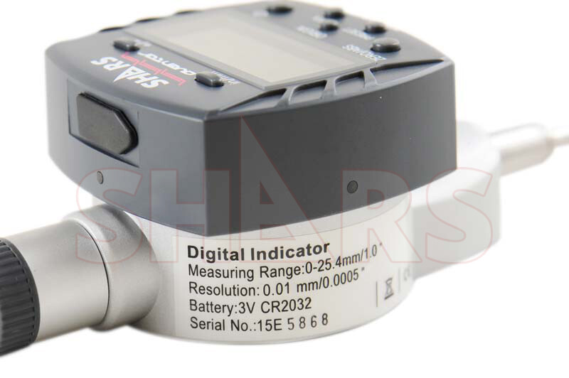 Shars Aventor 1″/25.4mm .0005″/.01mm Resolution Electronic Indicator IP54 New #]