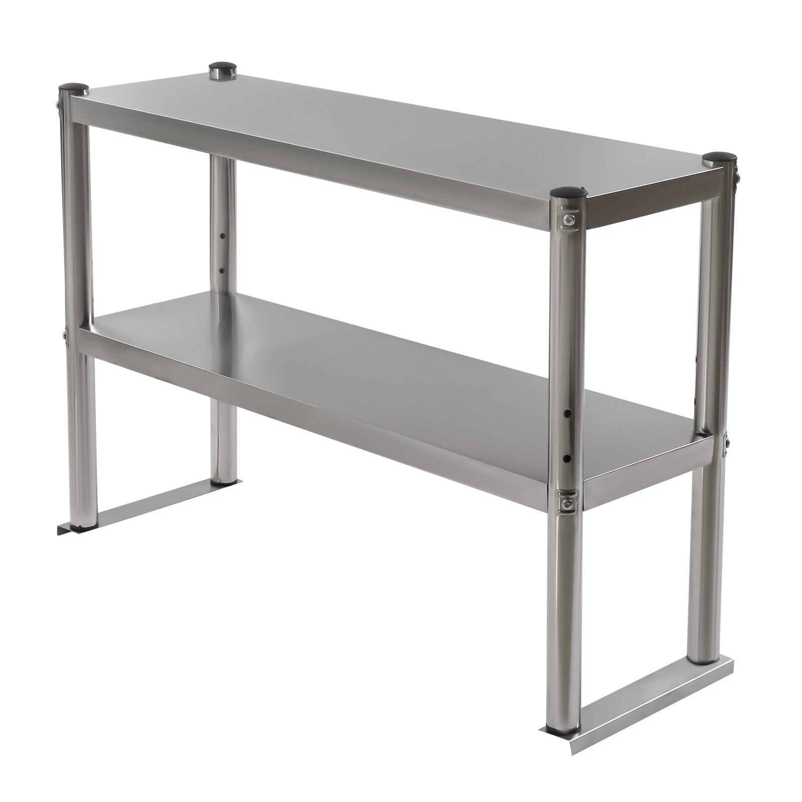 Tabletop Two Levels Of Storage Space Adjustable Shelf For Prep Table 12×36 Inch