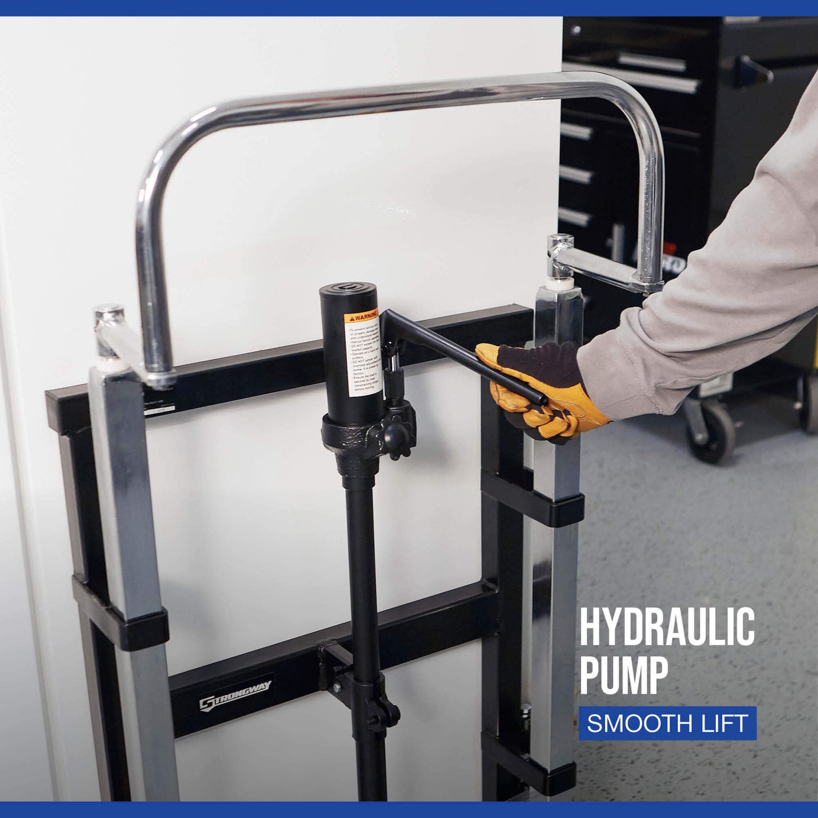 Strongway Hydraulic Furniture Mover Set, 3960-Lb. Capacity, 10in. Lift