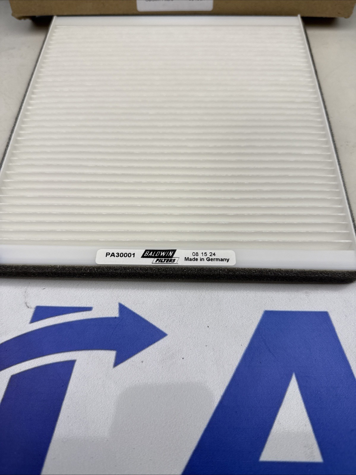 BALDWIN FILTERS PA30001 Cabin Air Filter, Panel 45AP54