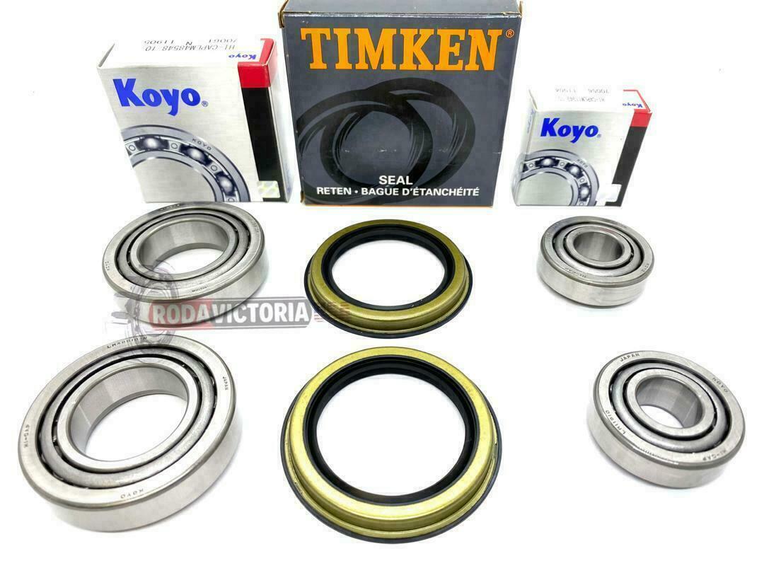 Front Wheel Bearing (2 Inner & 2 Outer) with Seal set for 95-11 FORD RANGER 2WD