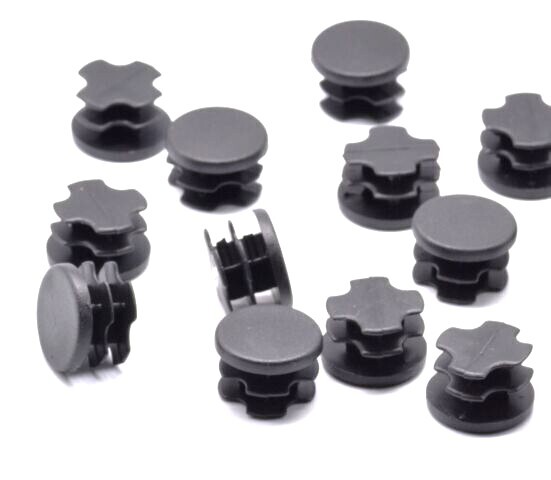 Bar Stool Feet for 1″ OD Tubing Legs Non Marring Fits inside 1″ OD Tubing