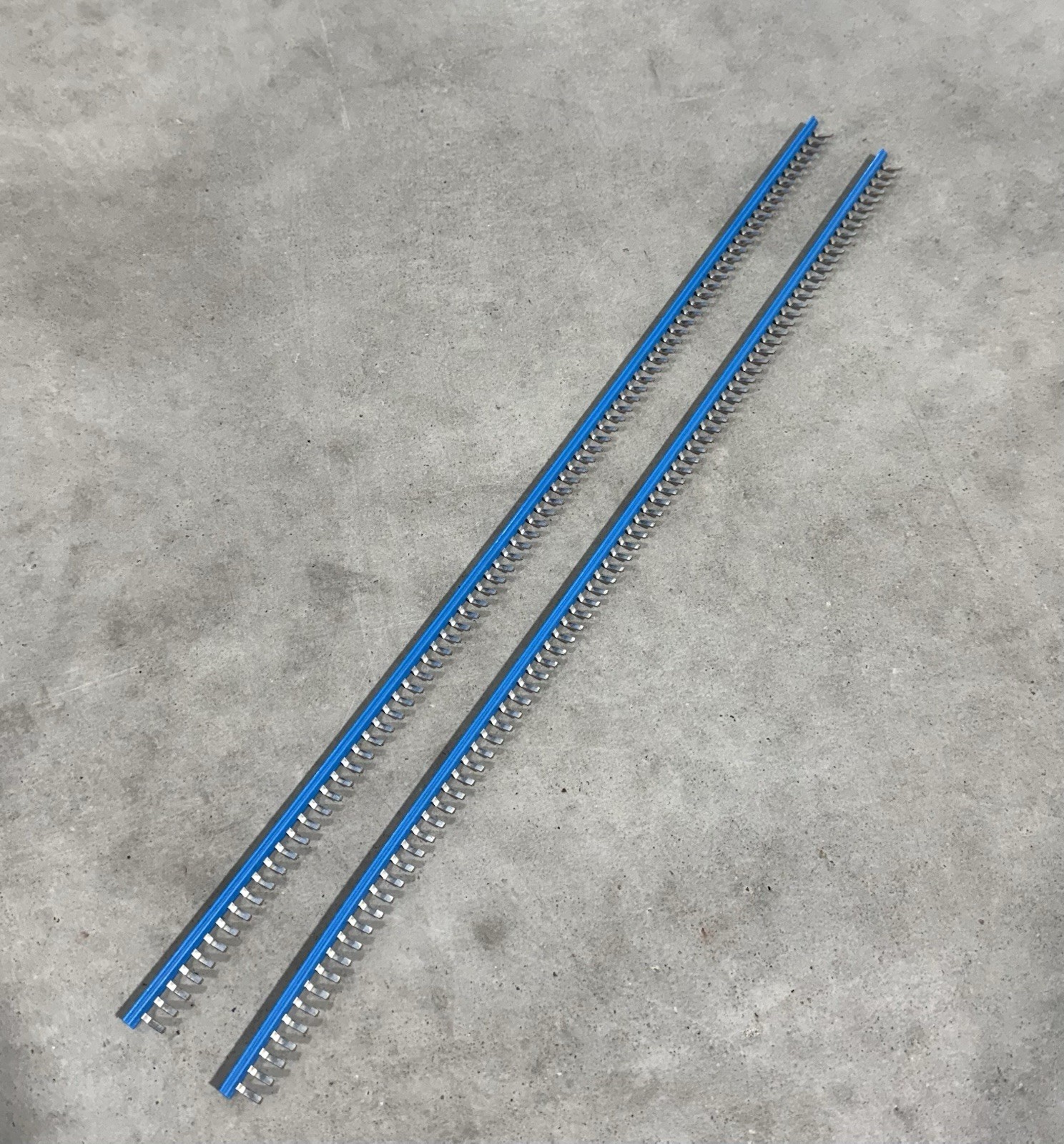 2 QTY Phoenix Contact Insertion Bridge EB 80 DIK BU 2715940 6.2 MM Pitch 80 Pos.