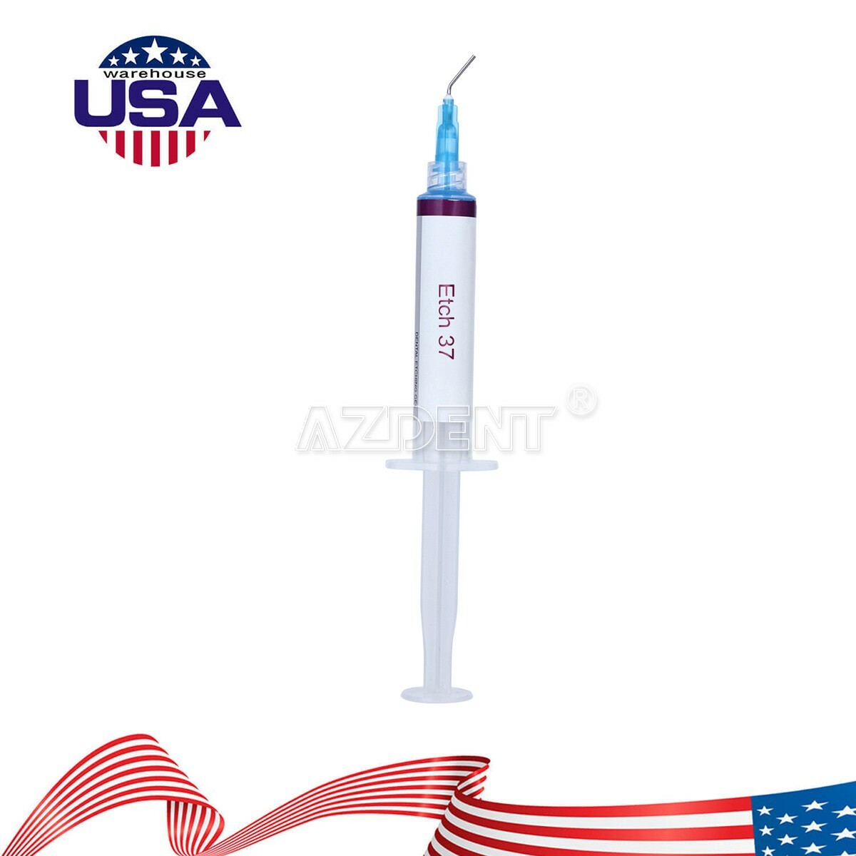 Dentex Dental Acid Etching Gel 37% 5 ml/syringe DX Etch 37