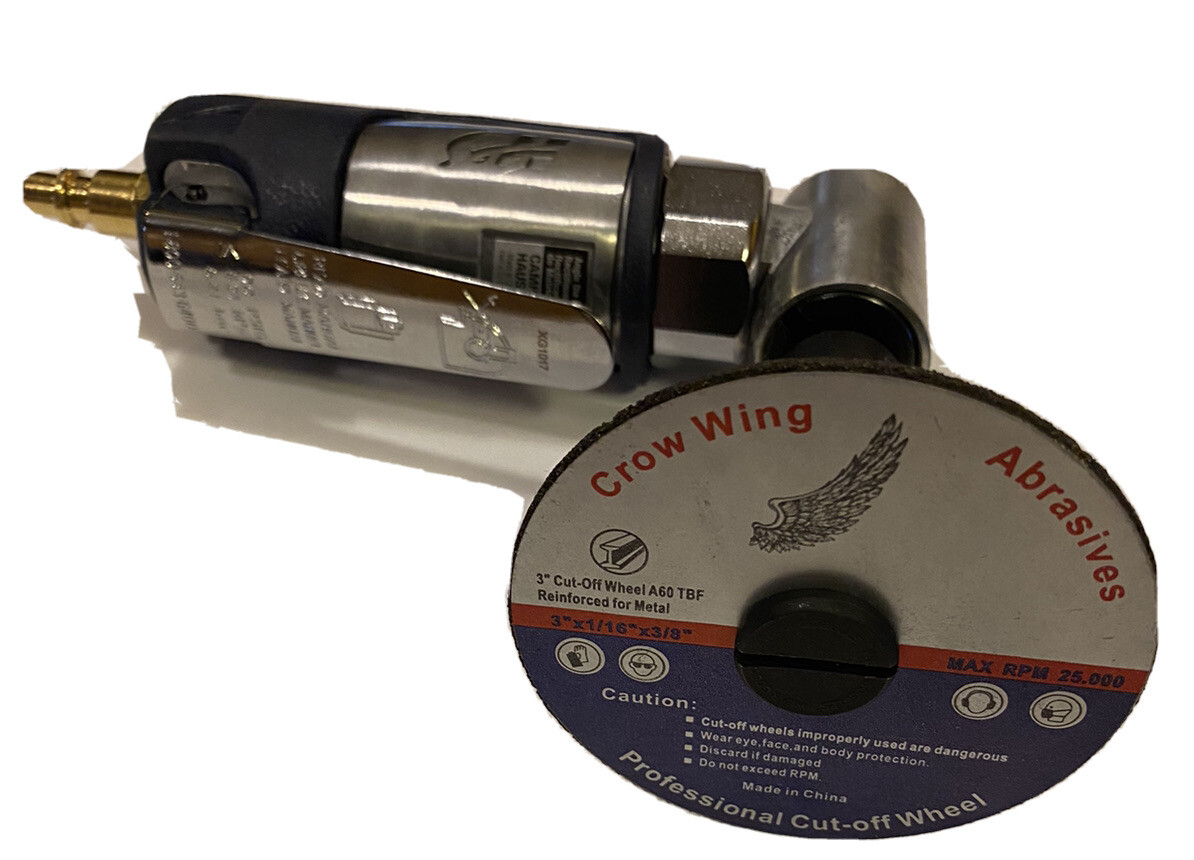 ✅3 Pc Metal Cut Off Wheel Disc Mandrel Arbor 1/4″ Shank Stem Die Grinder Drill✅