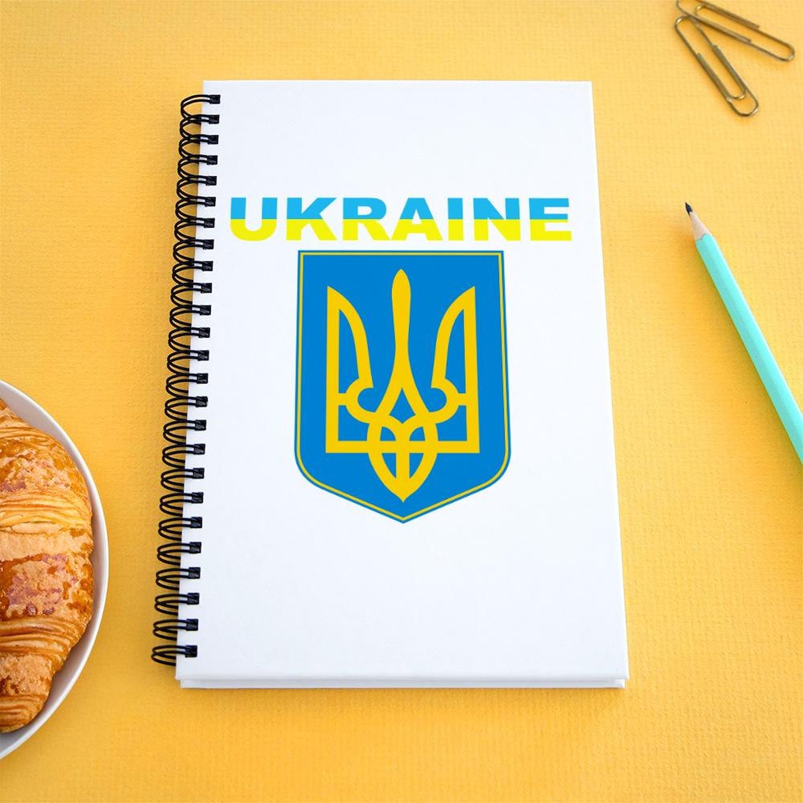 CafePress I Stand With Ukraine | Support The Ukrainians Note Journal (911732372)