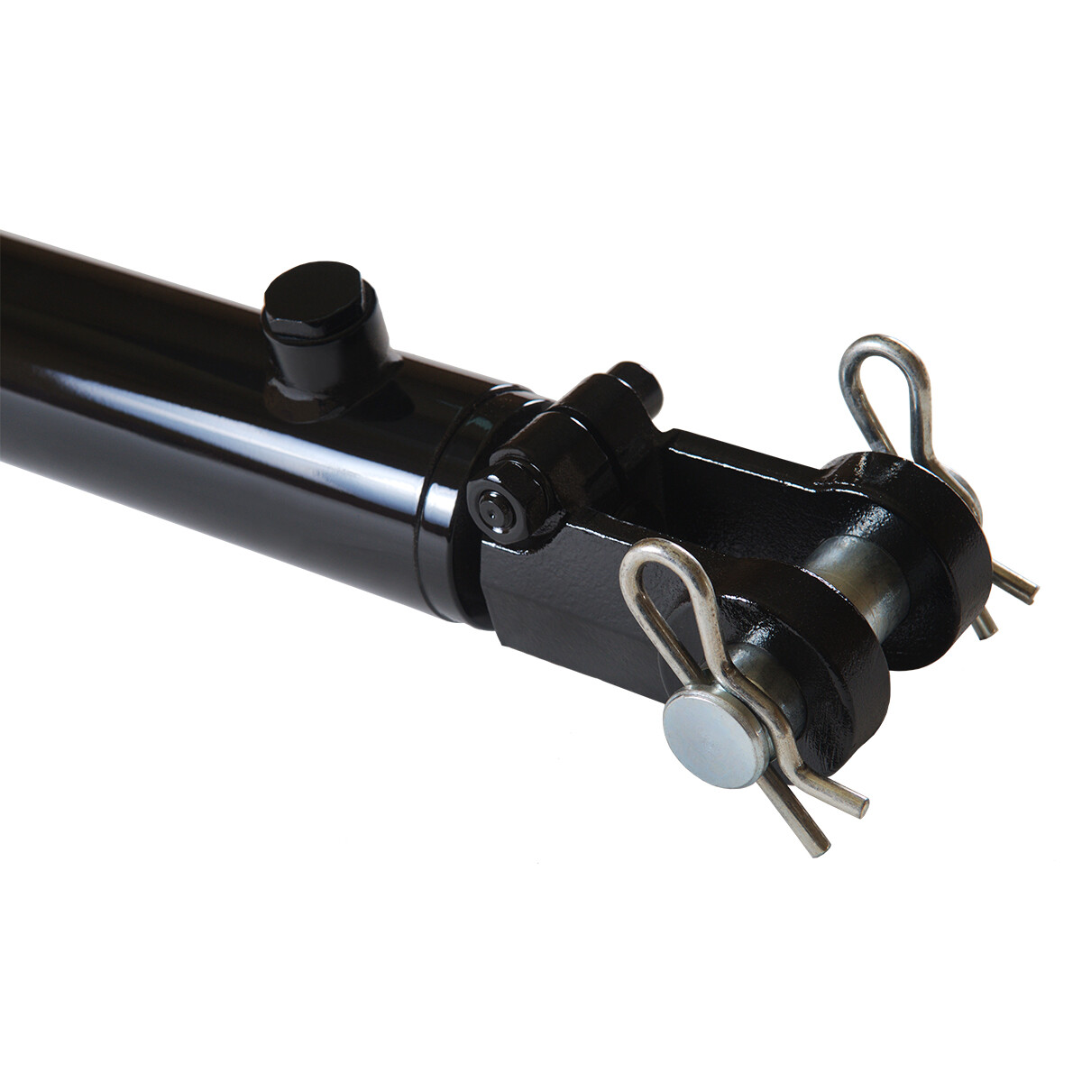 Hydraulic Cylinder Welded Double Acting 2″ Bore 24″ Stroke Clevis End 2×24 NEW