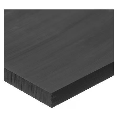Black Ptfe Ptfe Sheet 12″ L X 12″ W X 1/4″ Thick, Ps-Ptfeb-9