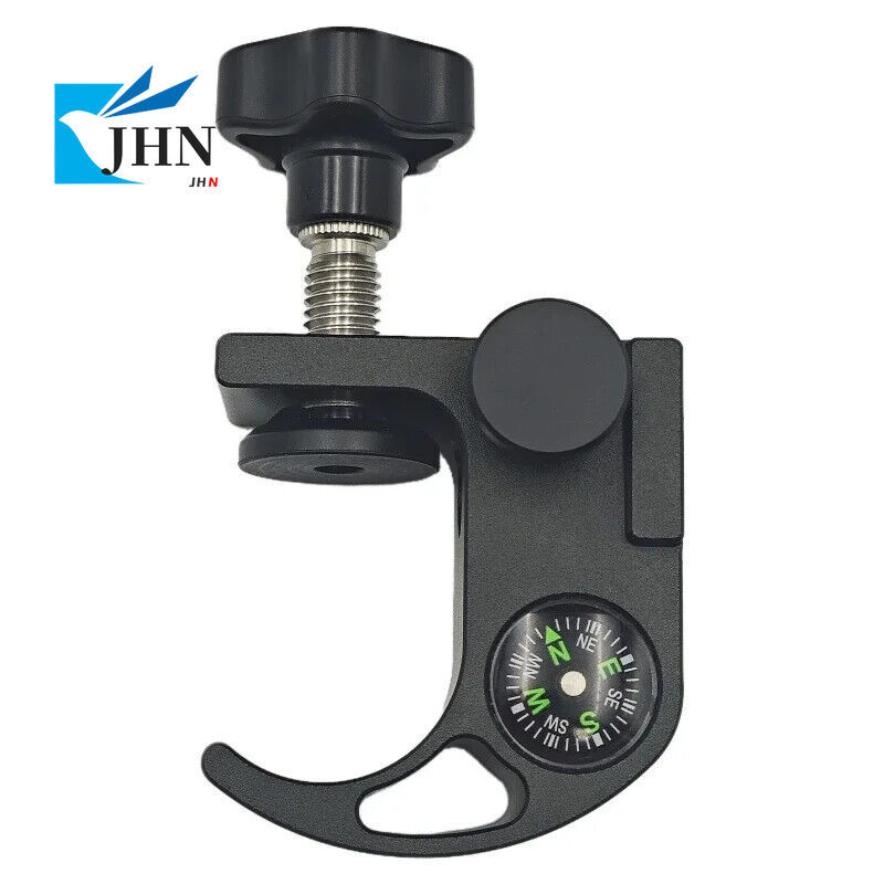 UNIVERSAL CORROSION RESISTANT GNSS GPS POLE COLLECTOR CRADLE HOLDER WITH COMPASS