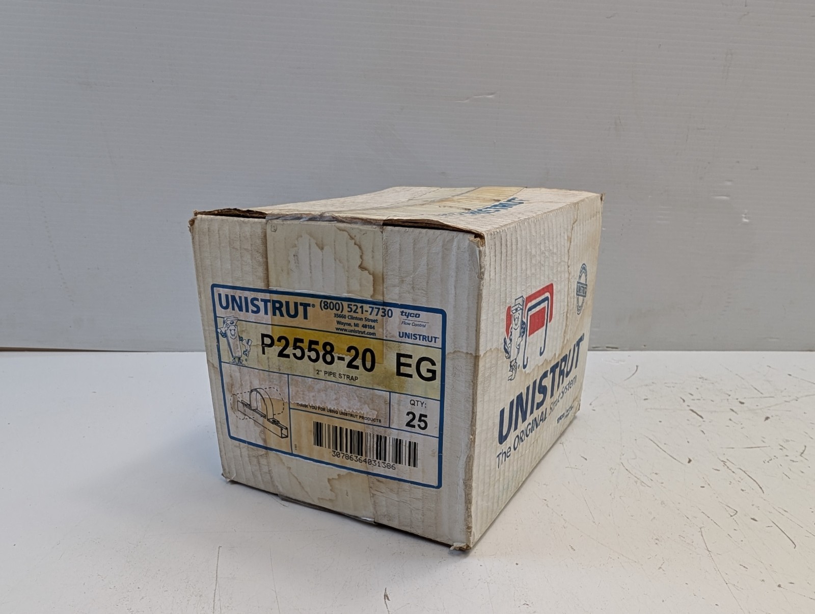UNISTRUT P2558-20 EG Stainless 2″ PIPE STRAP