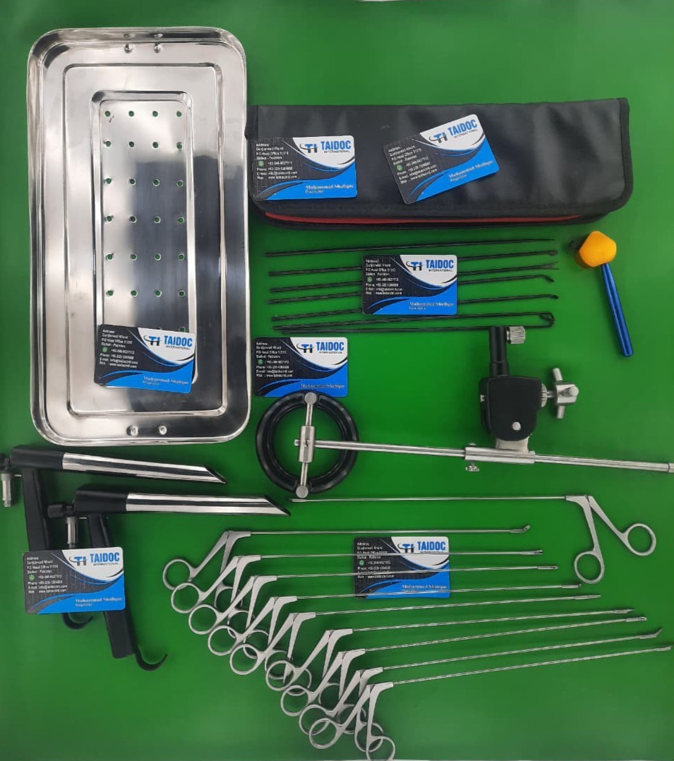 Pedestal Laryngoscope Set Micro Laryngeal Surgery ENT Endoscopic Set