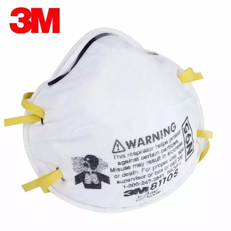 3M 8110S SMALL Disposable N95 Particulate Respirator Protection Face Masks