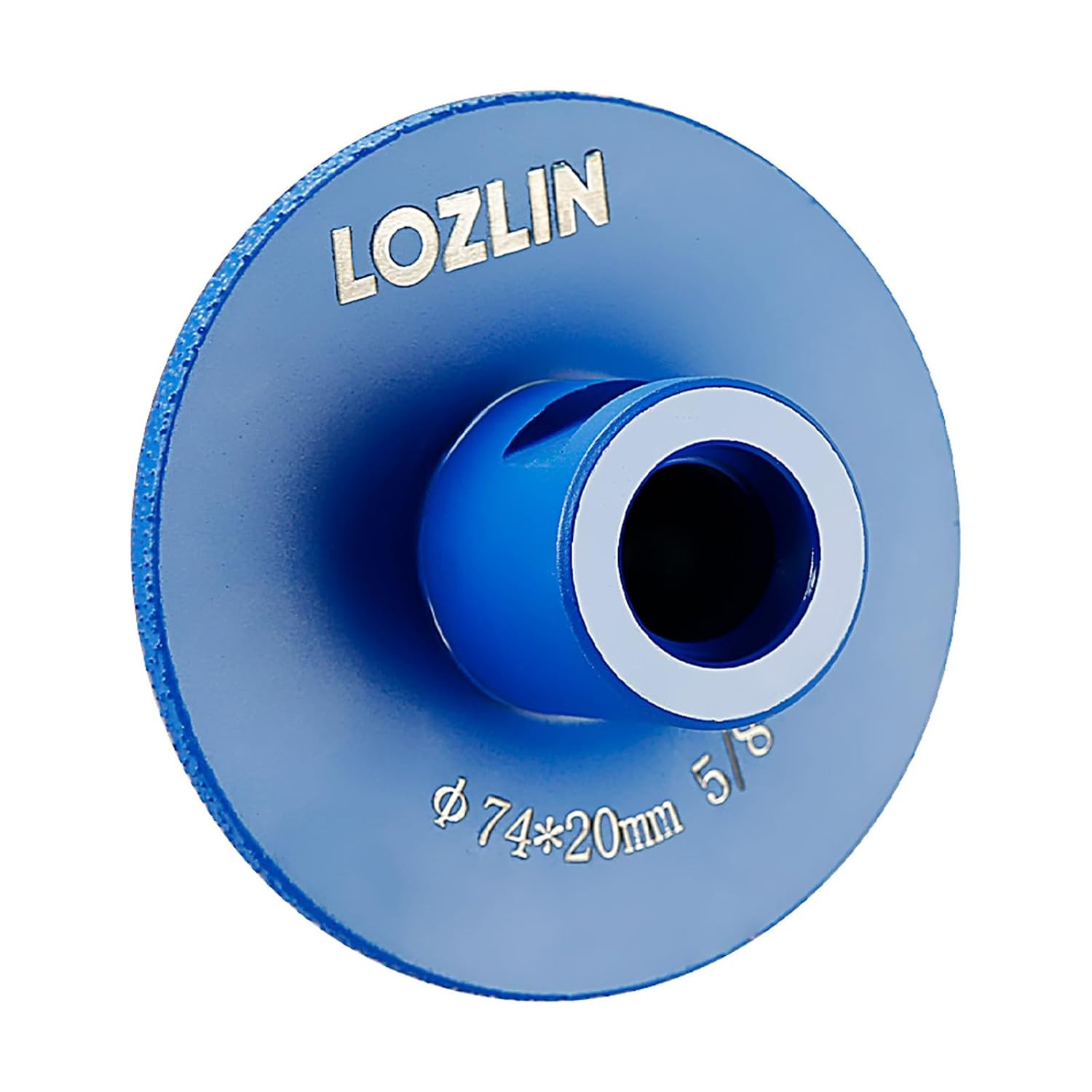 3 Inch Diamond Profile Wheel, 5/8″-11 Vacuum Brazed Stone Edge Grinding