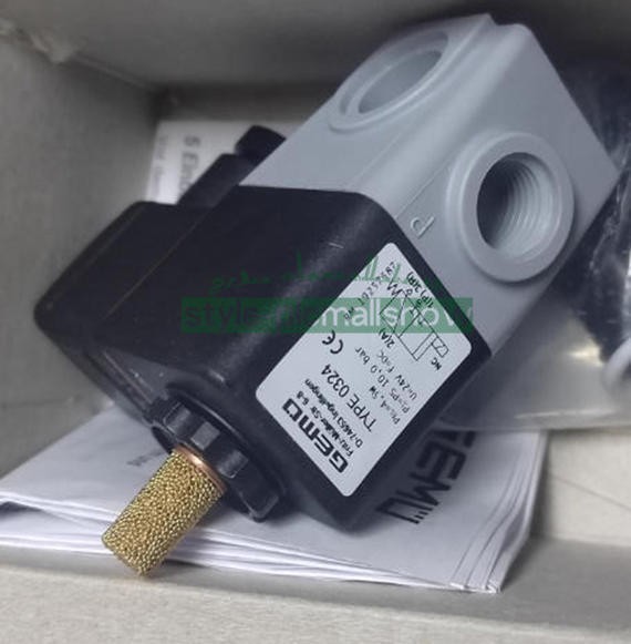 One New GEMU TYPE 0324 Solenoid Valve 24V 4.5W 10Bar
