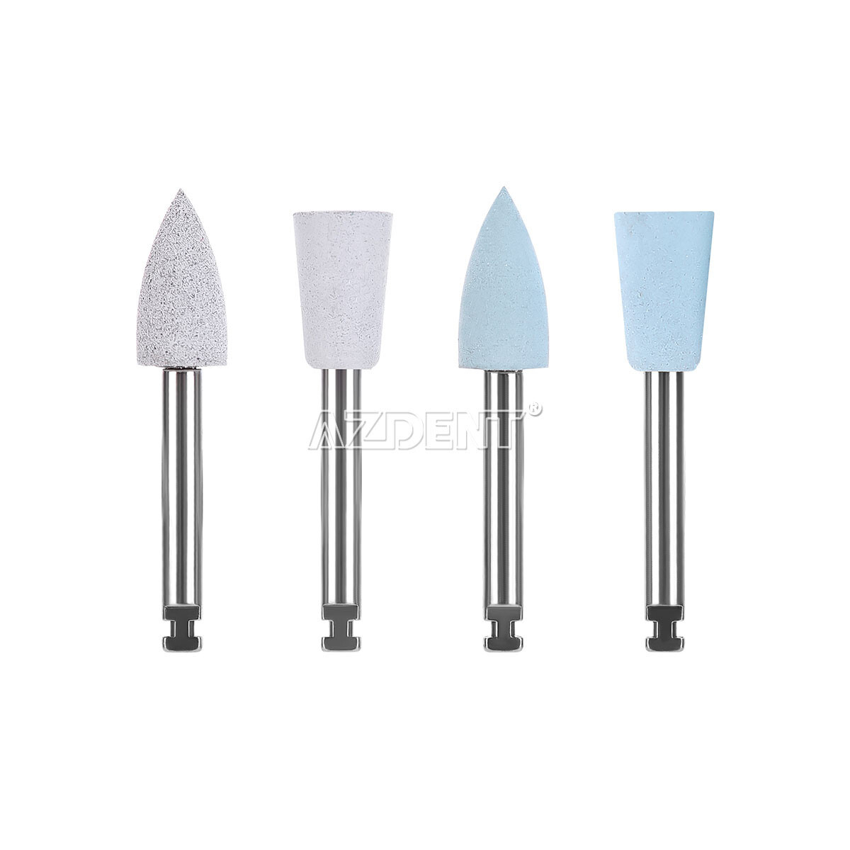 AZDENT Composite Resin Polishing Cup RA0304 4Pcs/Kit For Low Speed Handpiece