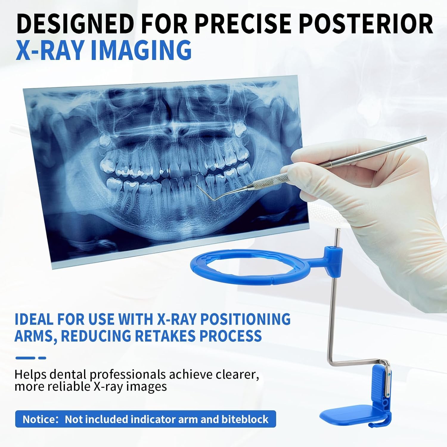 Digital Sensor Holder Dental X-Ray Aiming Ring Bitewing/Anterior/Posterior Arm