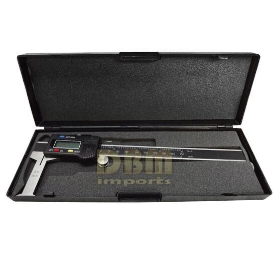6”/ 150mm INSIDE Groove Digital Caliper Micrometer Measurement Ruler Scale