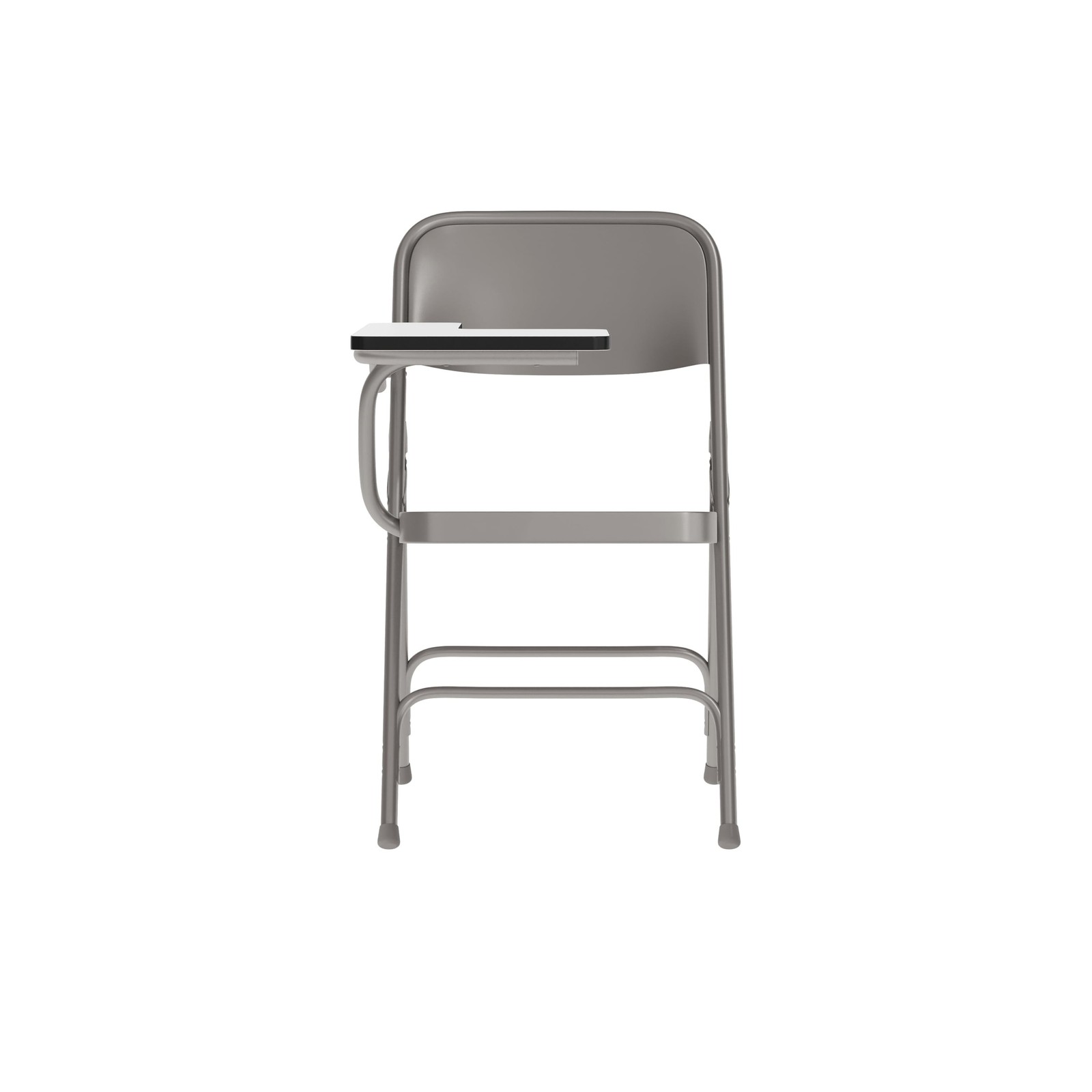 Flash Furniture Ralph Premium Steel Folding Chair with Right Handed Tablet Arm
