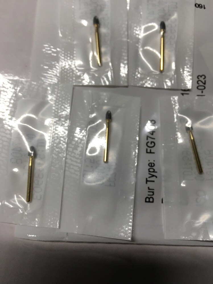 Trimming & Finishing Football Burs #7408 12 Bladed 10 Burs. Individually Packed