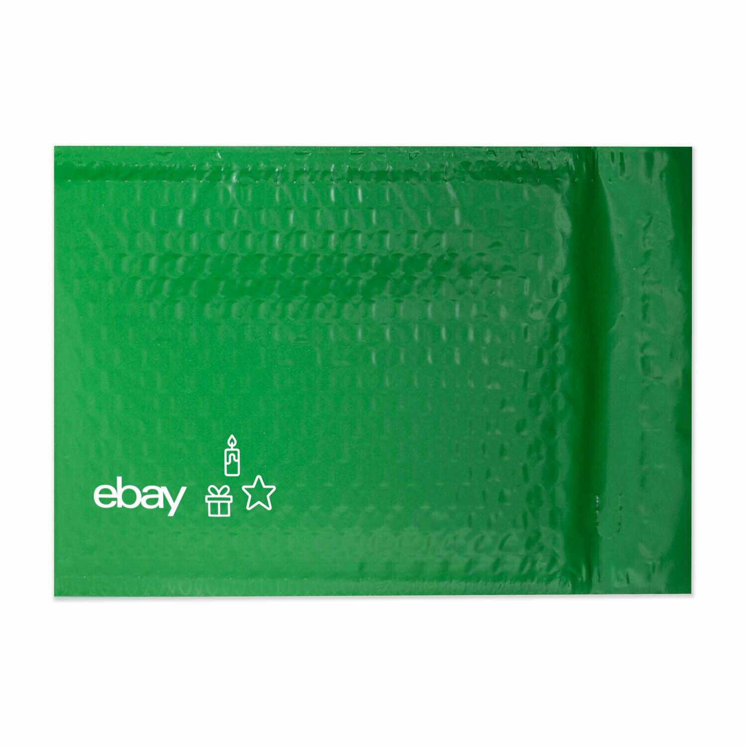 NEW Holiday 6.5” x 9.25” Padded Bubble Mailer – Teal, Blue, and Green Pack of 16