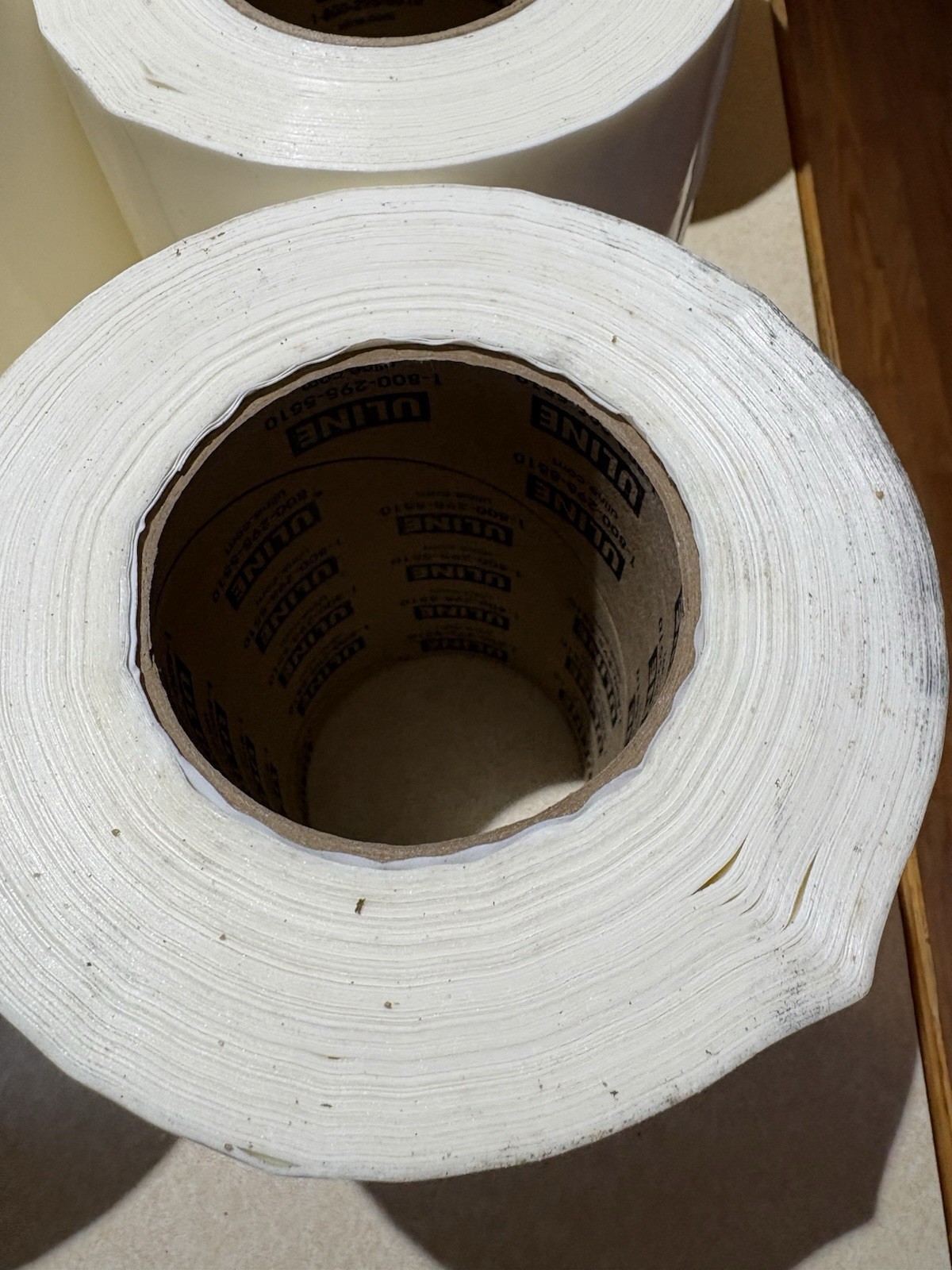 U-Line Marine Shrink Tape S-16158W White 6”x180’ 8 Rolls