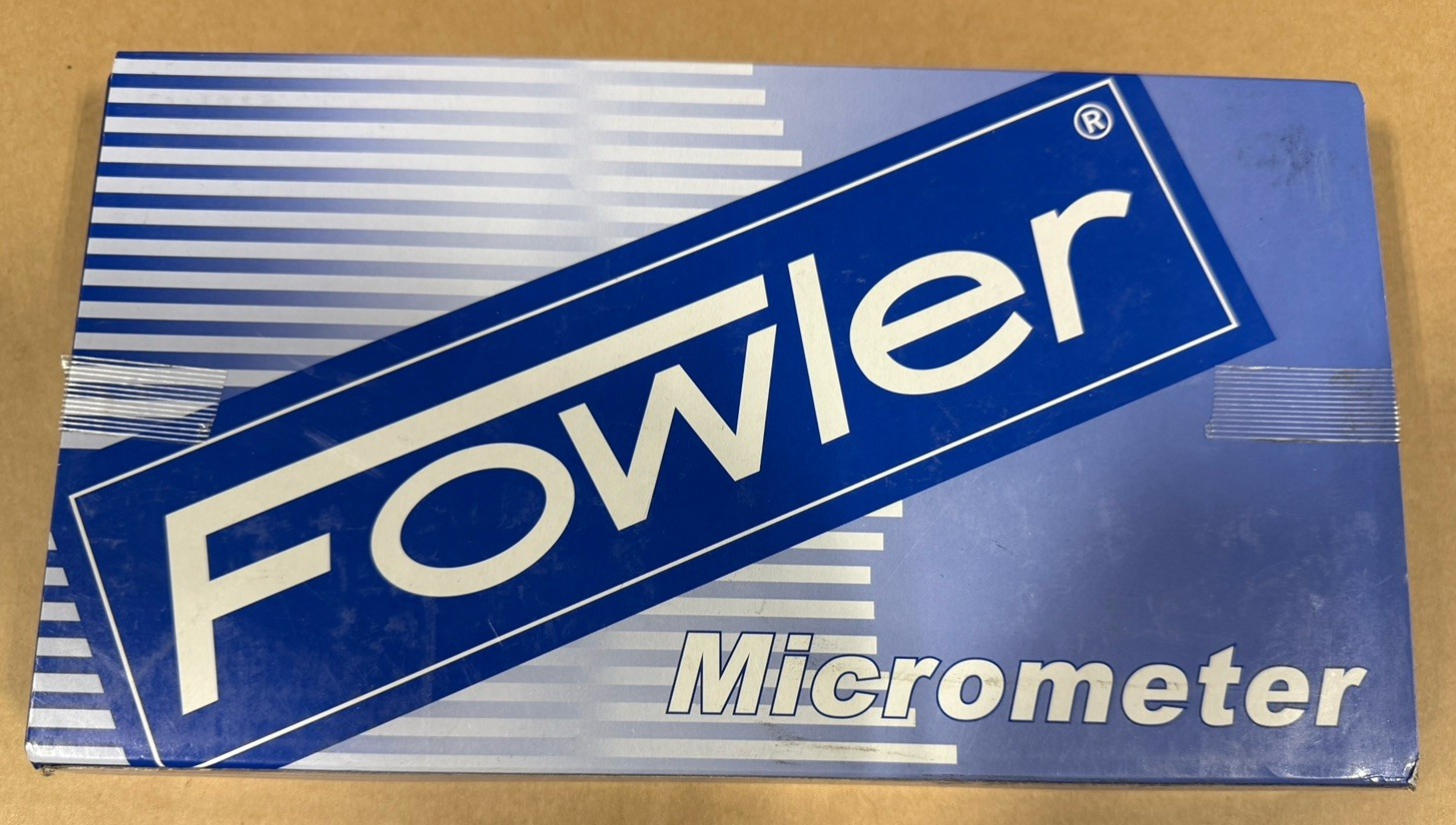 Fowler 4-5″ Range .001″ Graduation Outside Micrometer 52-253-005-1 NEW