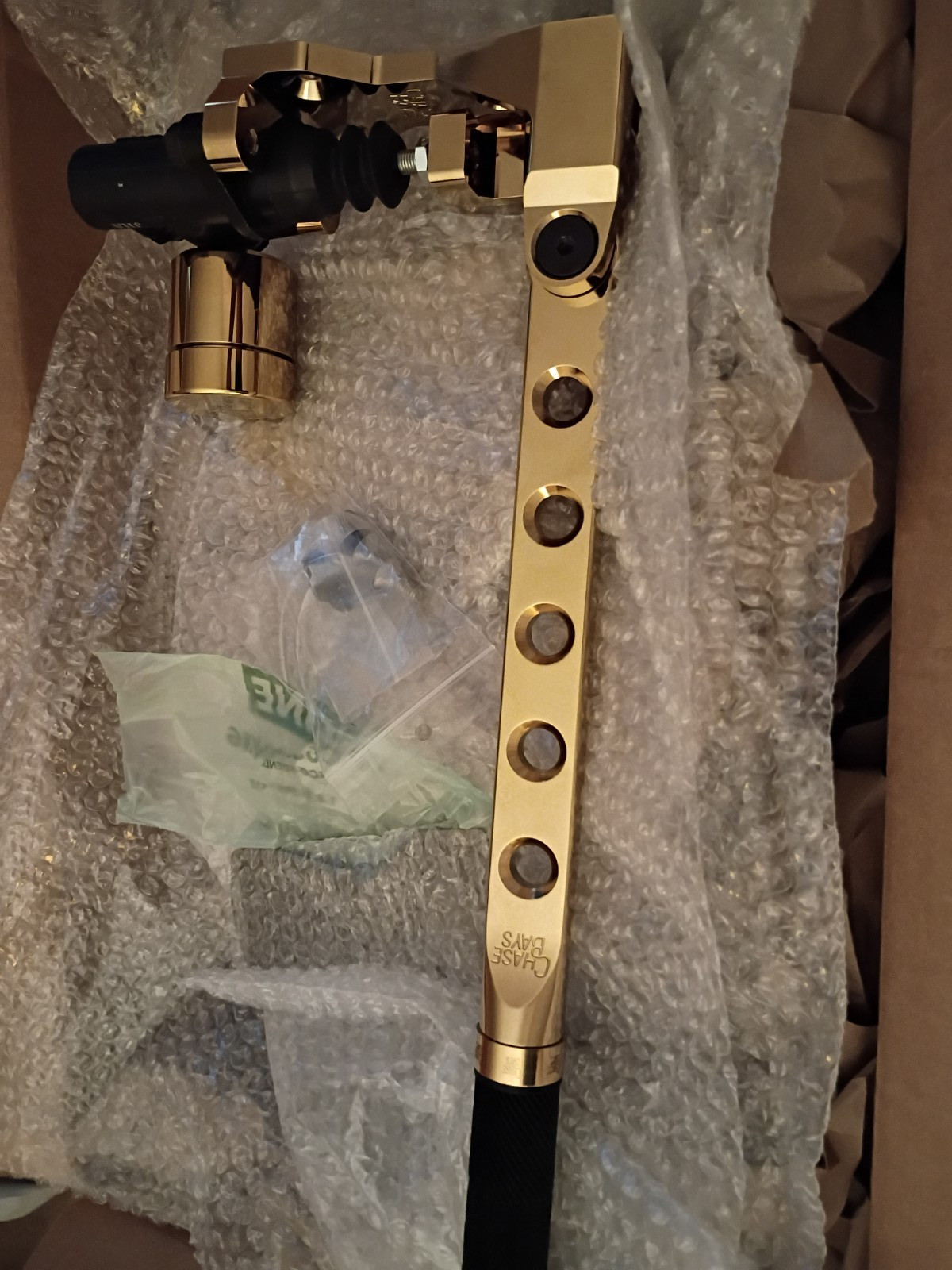 Chase Bays 24k Gold Hydro Handbrake Brand New