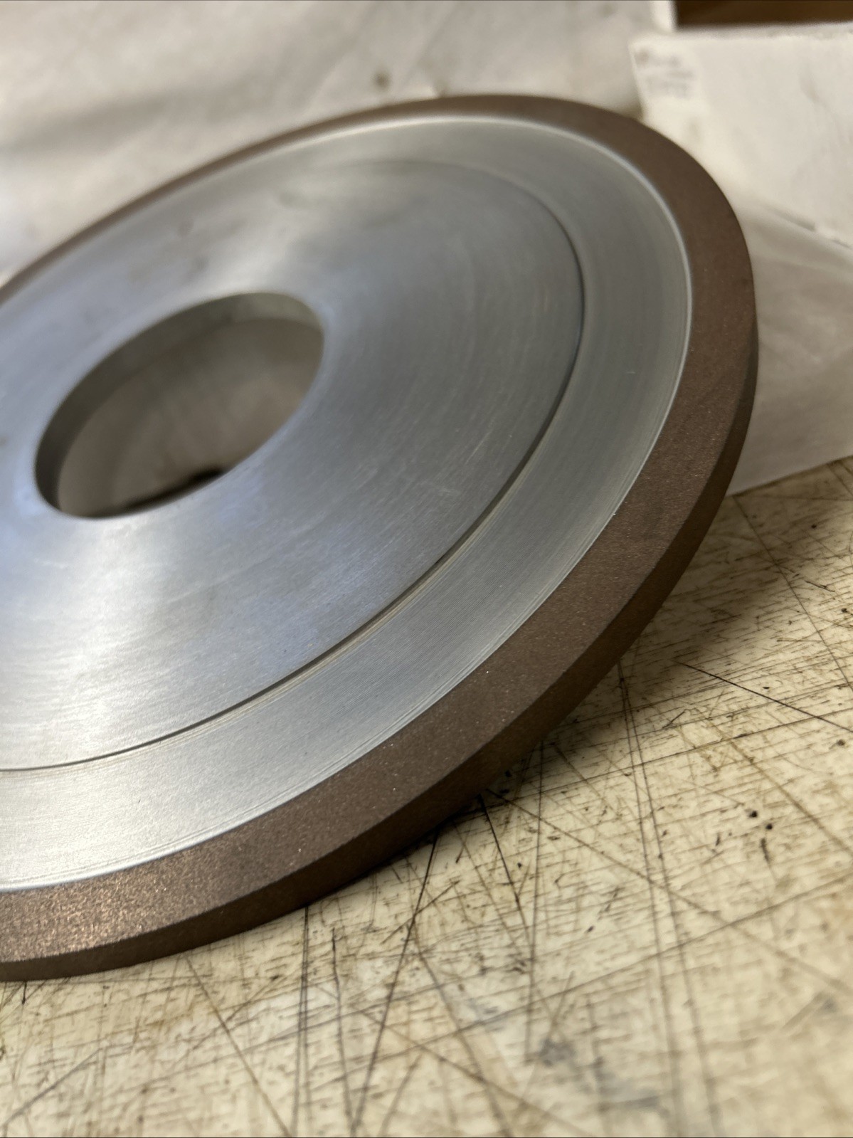 Action Superabrasive Grinding Wheel 1a1tr-10x.350×2.982 . 23133-00026934 Asds220
