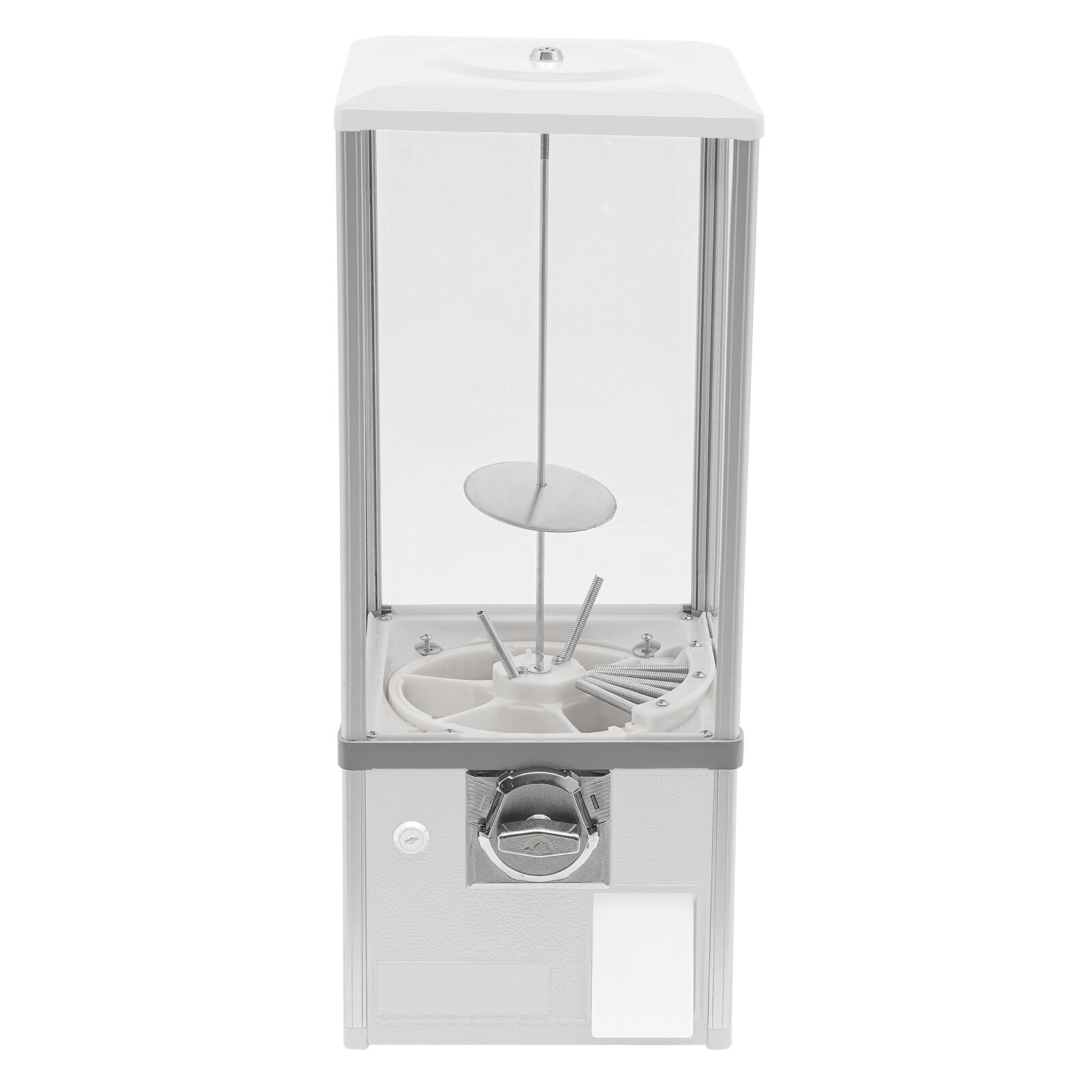 25 in Commercial Vending Machine Vending Machine Candy Vending Machine White
