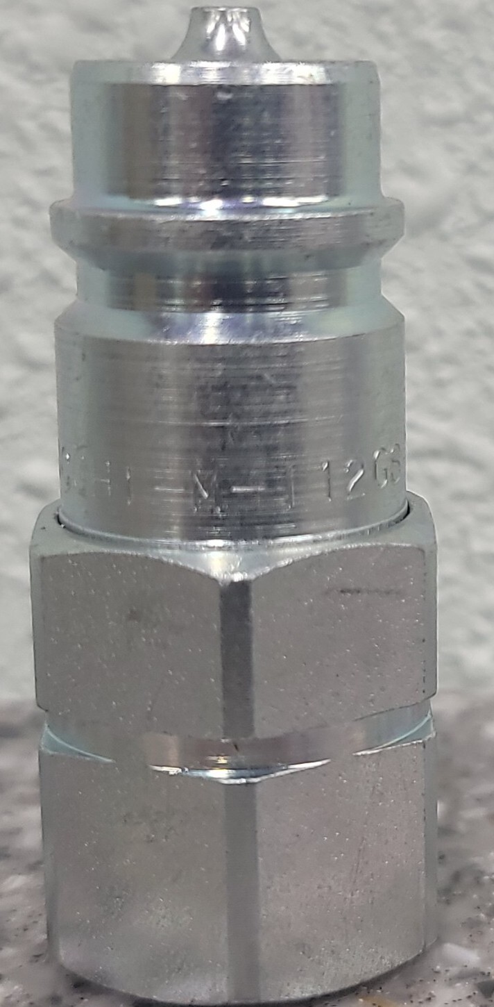 STUCCHI® BIR SERIES 800504005 INTERCHANGE NIPPLE, 1/2 IN, MALE X SAE CONNECTION,