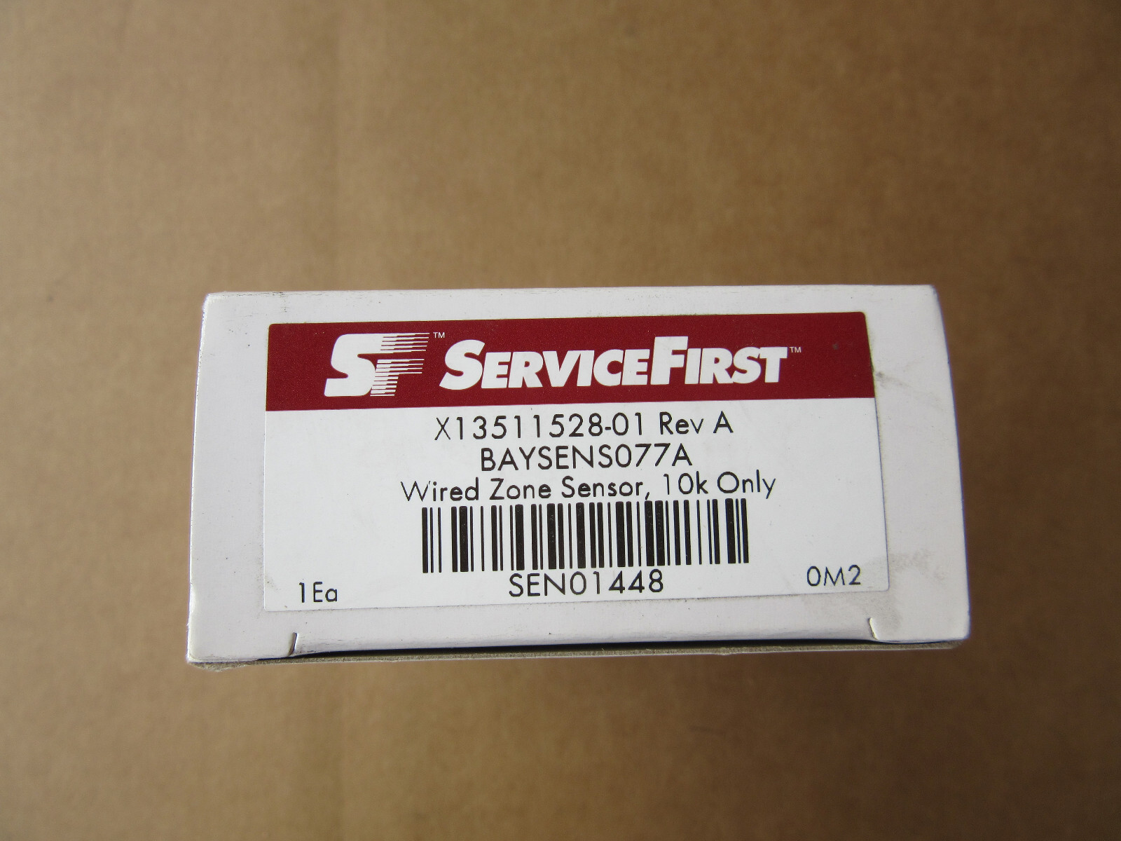 Trane Service First X13511528-01 Rev A Wired Zone Sensor BAYSENS077A New in Box
