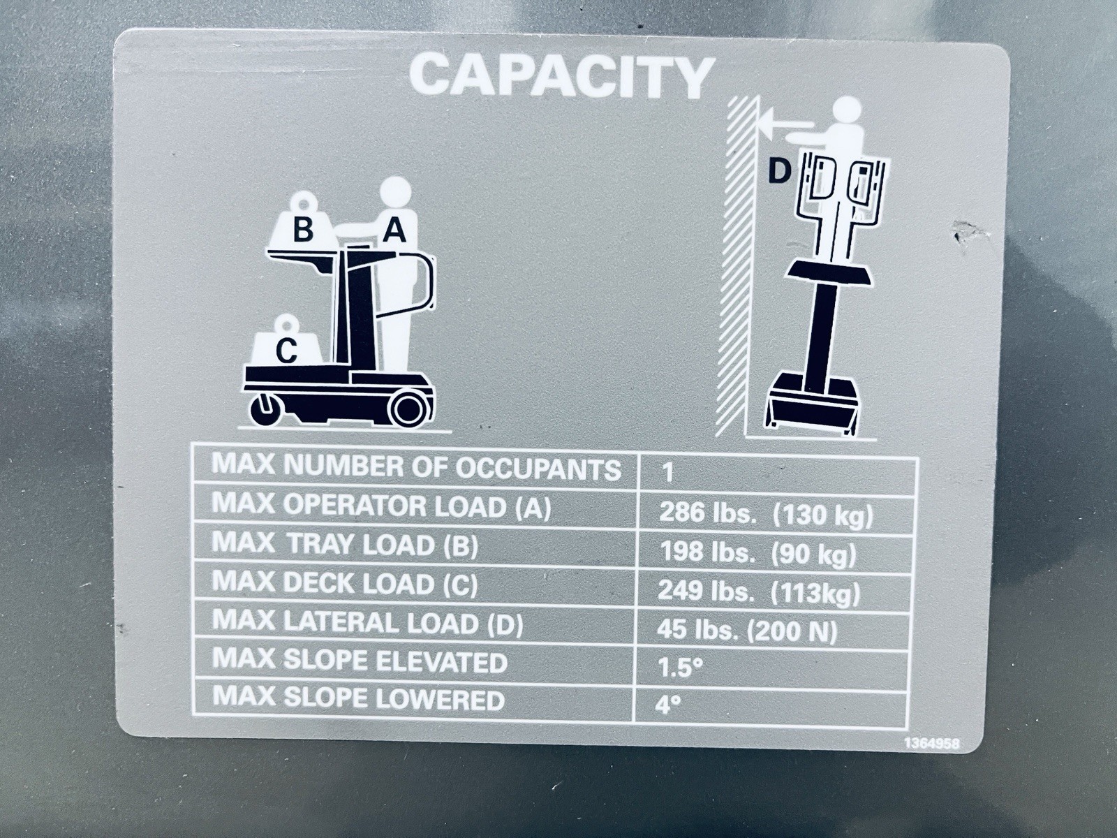 2021 Raymond Lift-Rite Sprint 2.0 Order Picker Lift 128″-Platform Height 1 Hr!