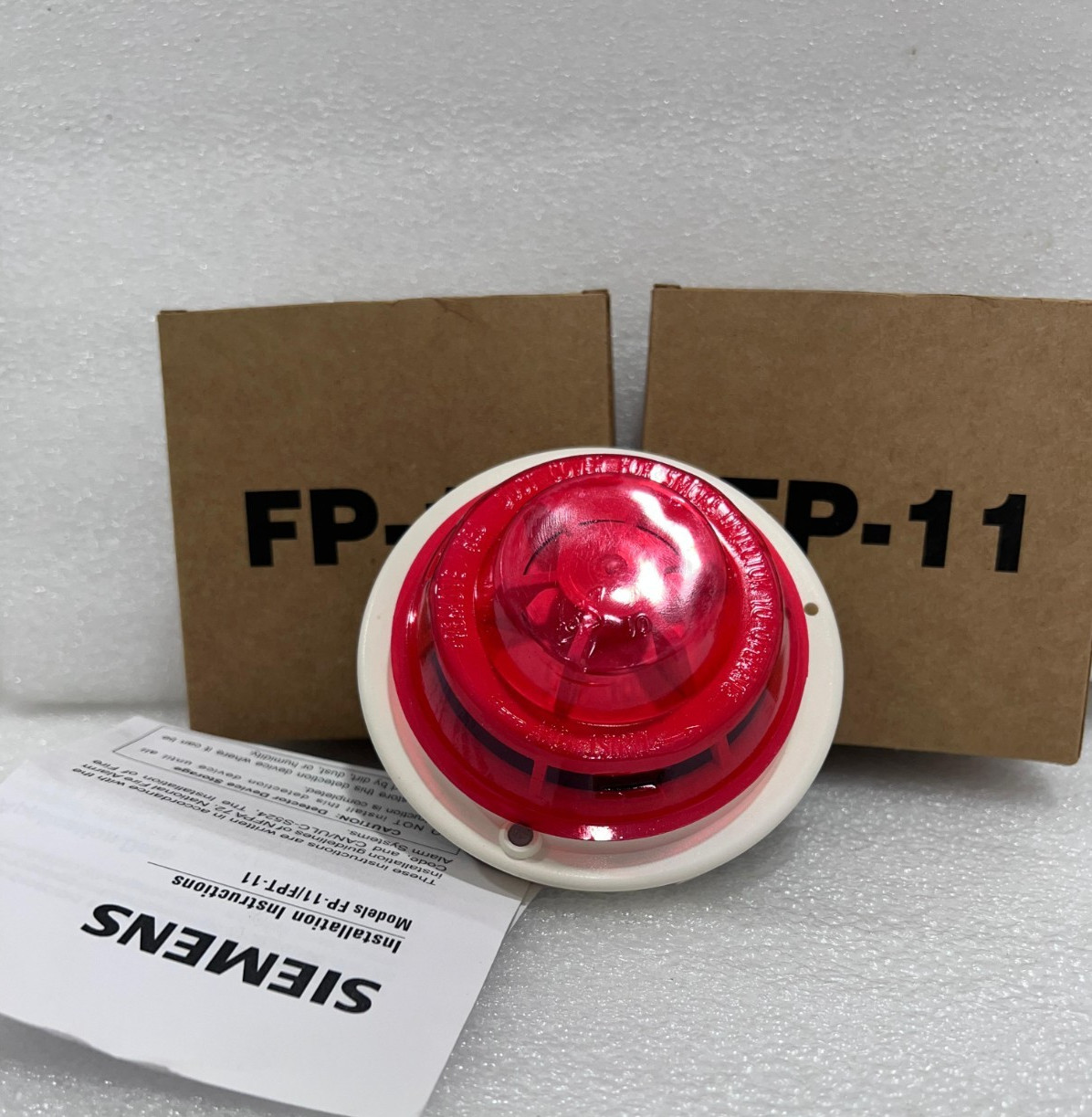 NEW SIEMENS FP-11 FIRE ALARM SMOKE HEAT DETECTOR – Free Express Shipping