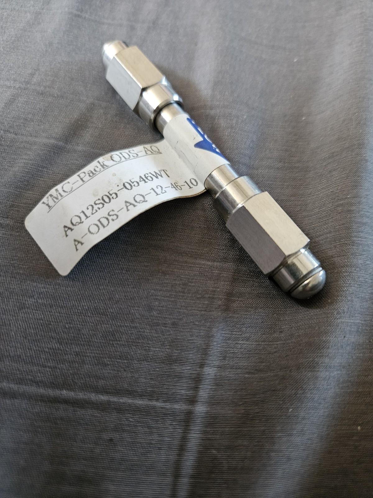 YMC-Pack ODS-AQ HPLC Column – 5µm, 50 x 4.6mm, 120Å – Part No. AQ12S05-0546WT