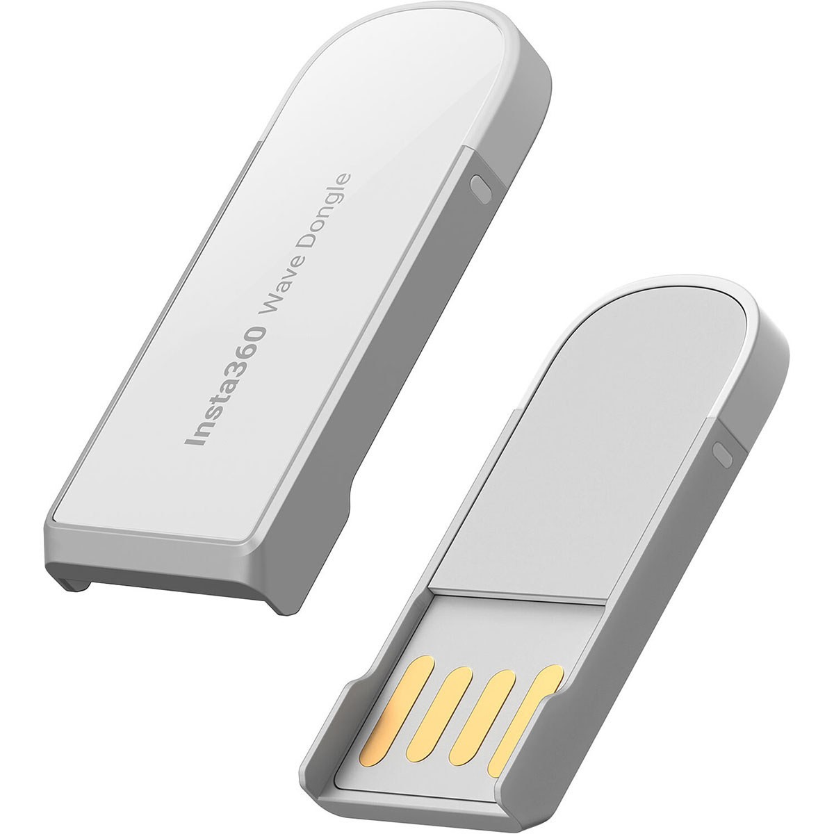 Insta360 USB 2.0 Wireless Dongle for Wave Speakerphone, Arctic White