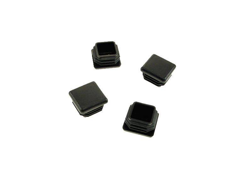 4 Pack 1-1/4″ OD Square Tubing Plugs (ID 1.21″-1.17″) SQR-11/4-14-20
