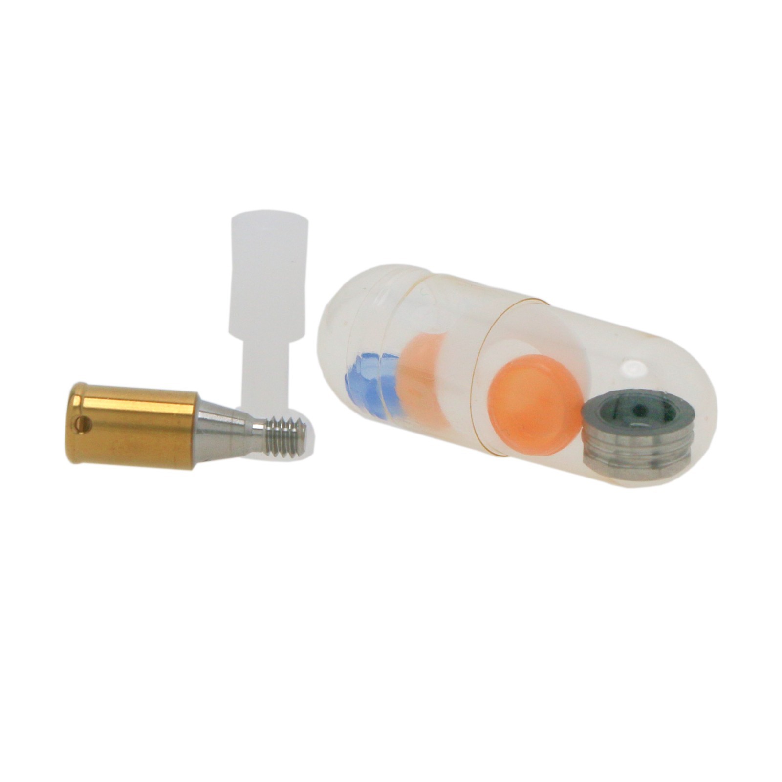 US Dental Mini Overdenture Locator Abutment & Male Caps Fits Hiossen Osstem ET