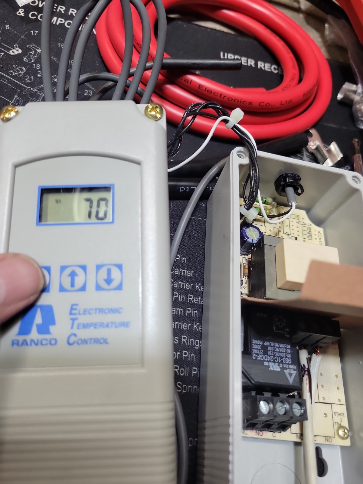 Ranco ETC-111000-000 Digital Electronic Temperature Control 120/208/240 VAC SPDT