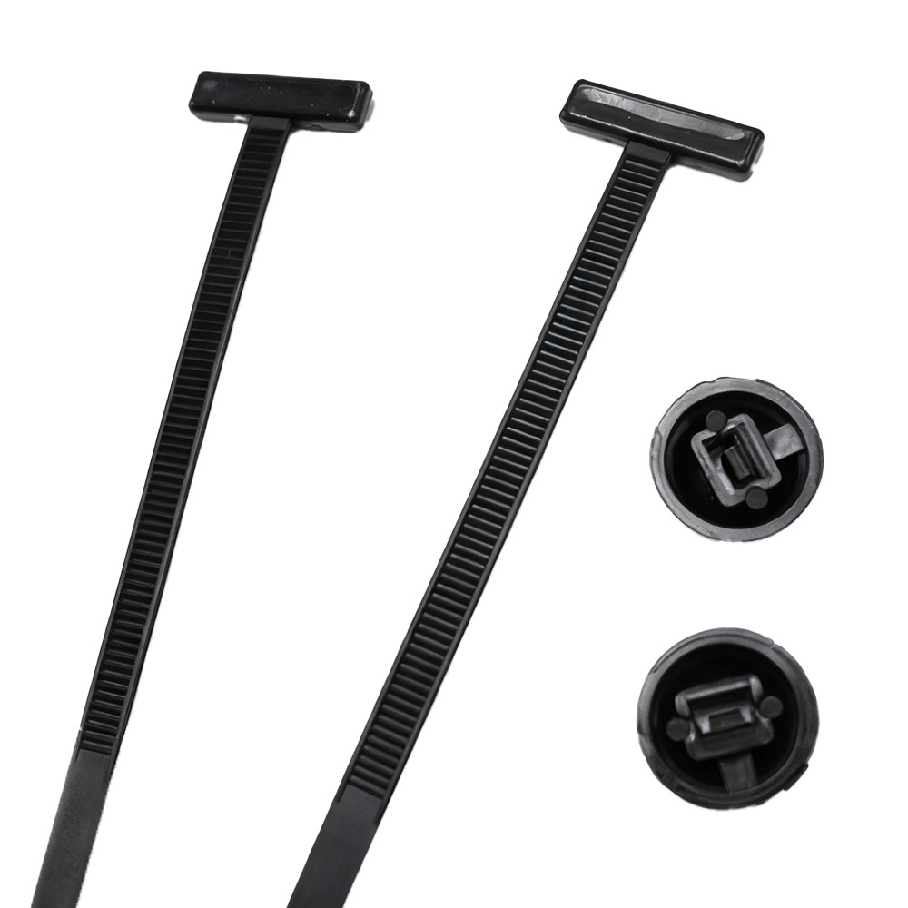 50/100/200Pcs Nylon Heavy Duty Self Locking Zip Ties Universal Cable Tie Buckle