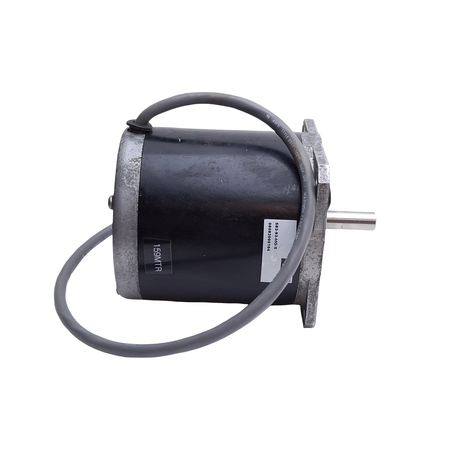 Parker S83-93-MO-S Compumotor Stepper Motor, 2-Phase Hybrid, 300oz-in, NEMA 34