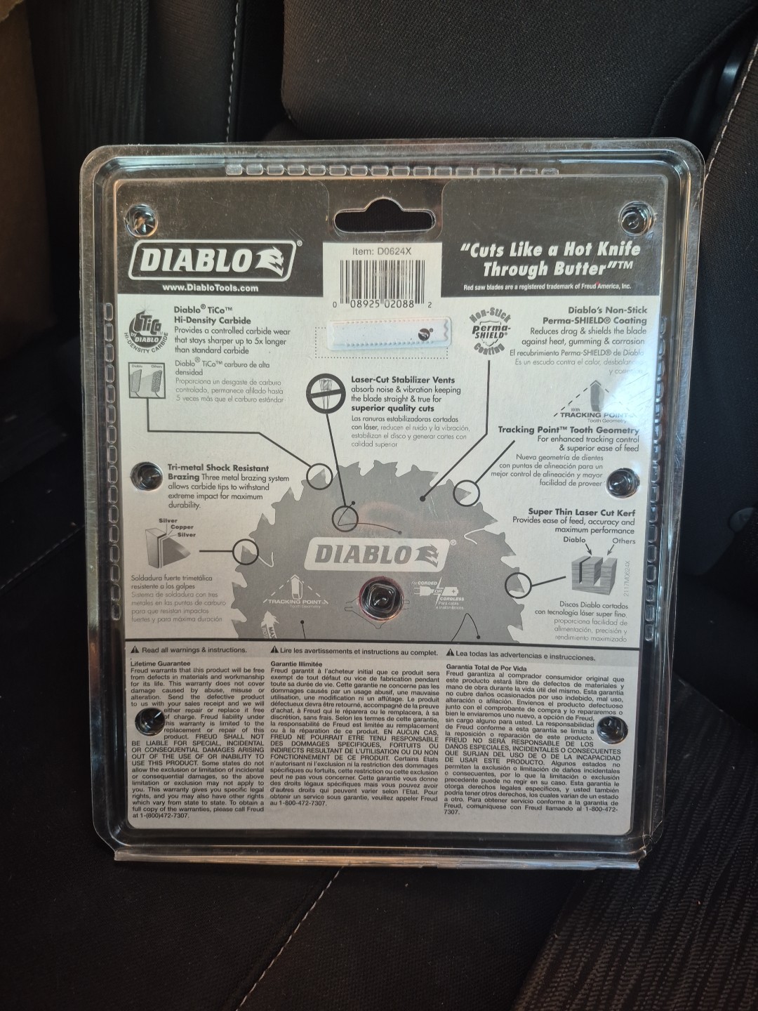 Diablo D0624X 6-1/2″ 24-Tooth Framing Saw Blade Corded Or Cordless NEW!!!