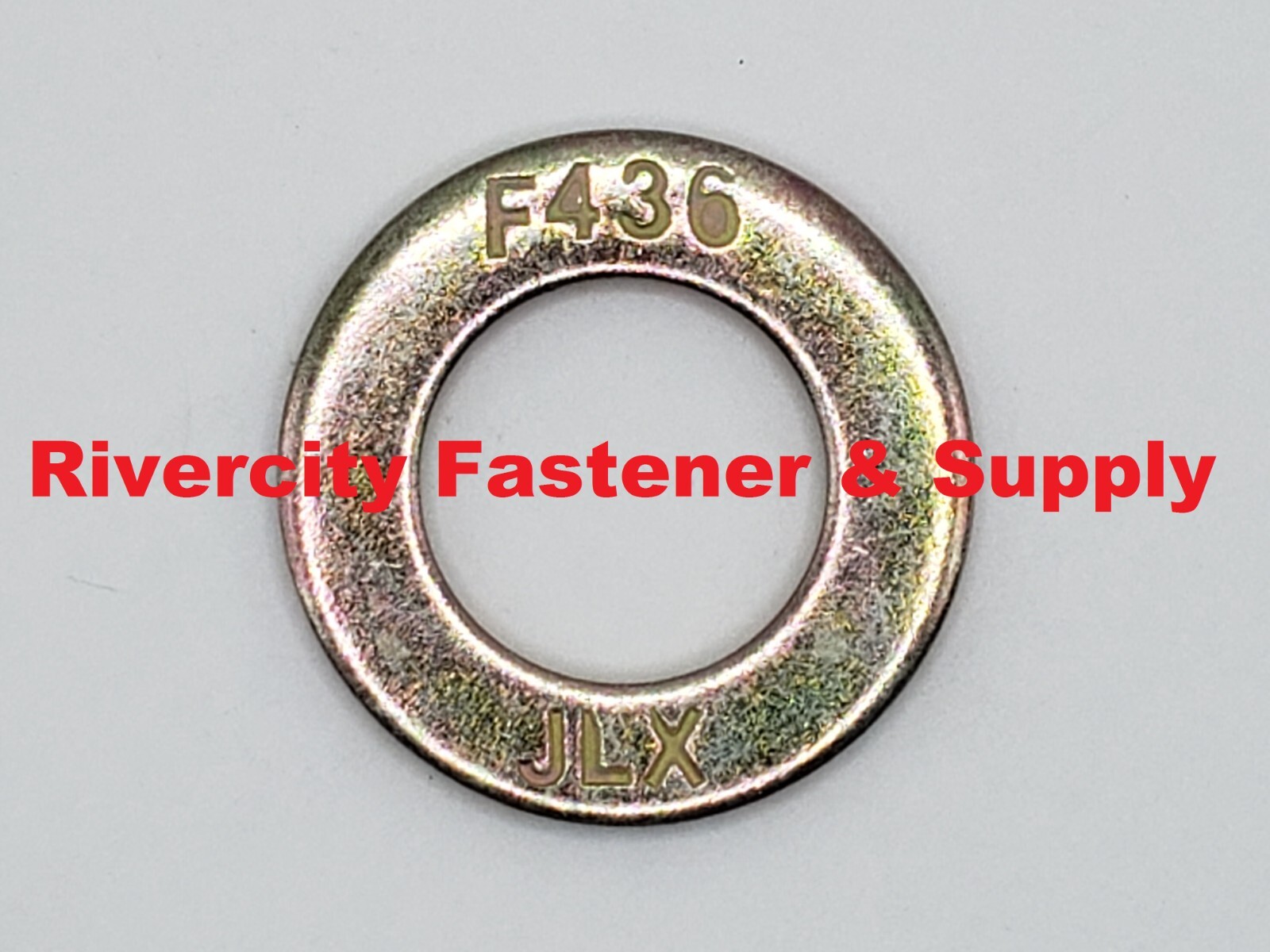 1-1/8 SAE F436 Grade 8 Flat Washers 1-1/4 ID x 2-3/16 OD Steel Washer 1-1/8″