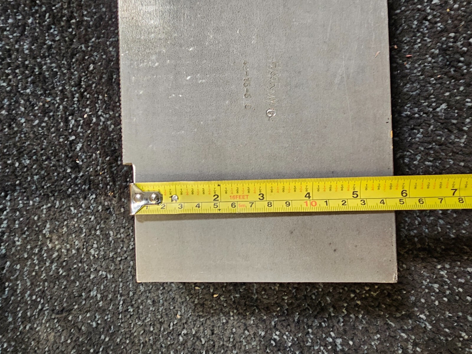 H&R 42-16-6 9″ L x 6″ W x 2.5″ Thk Soft Lathe Chuck Jaws Serrated