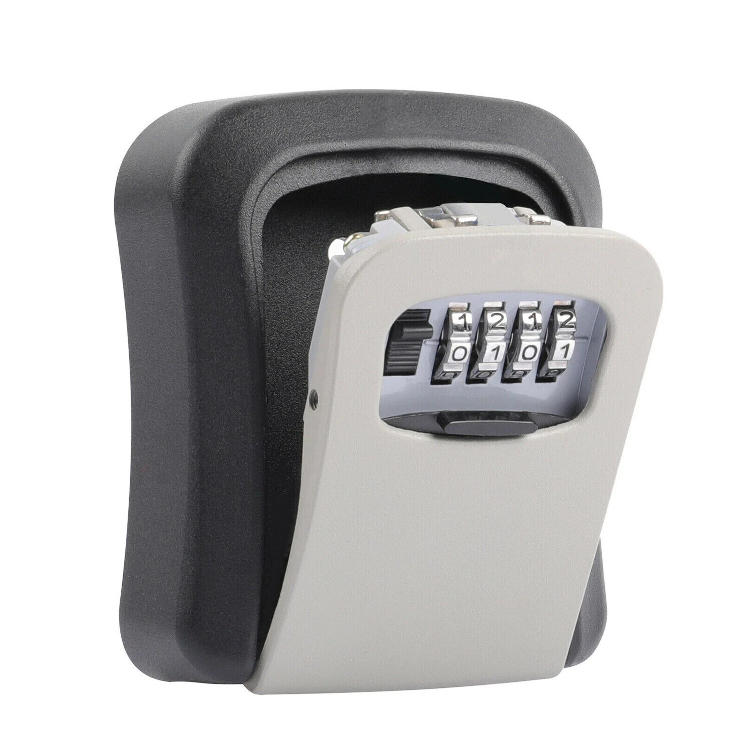 4 Digit Key Safe Lock Box Combination Wall Mount Security Storage Case Organizer